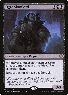 Ogre Slumlord JMP 260 English NM - MTG