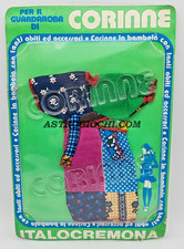 ITALOCREMONA ABITO PER BAMBOLA CORINNE GUARDAROBA VINTAGE '70 NEW IN BOX