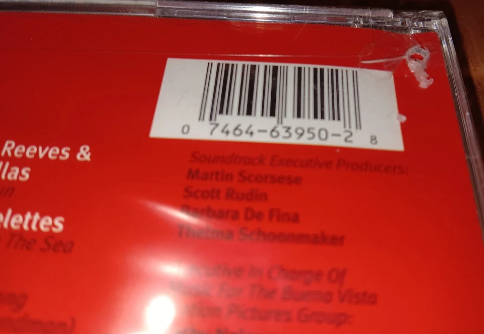 Bringing Out The Dead Music From The Motion Picture SEALED CD w/ Hype Sticker - Image 3 of 4