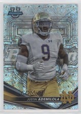 2022-23 Bowman U Mini-Diamond Refractor 34/299 Justin Ademilola #30 16wc