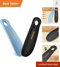 Plastic Shoe Horn for Kids Men Women,Travel Small ShoeHorn Size,Portable Shoe...