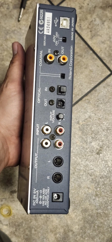 Roland EDIROL UA-5 USB Digital Audio Capture Device 24bit 96kHz in No Power Cord - Image 3 of 4