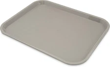 Cafe Plastic Fast Food Tray, 14" X 18", Gray