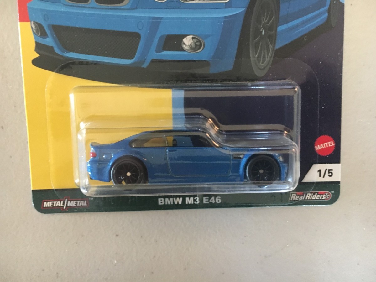 Hot Wheels 1:64 BMW M3 E46 Deutschland Design Diecast Car Model