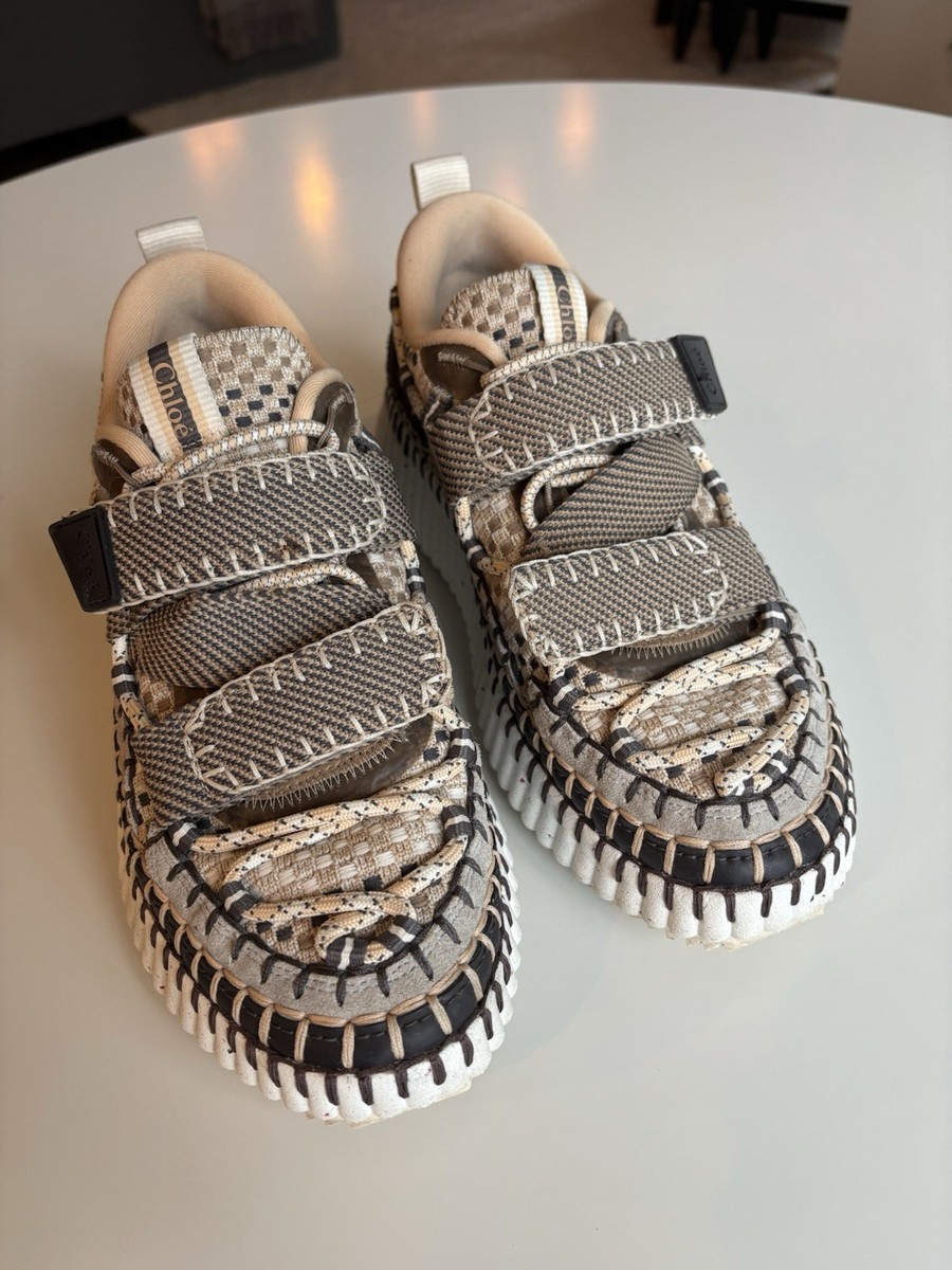 Chloe Nama Sneakers, Size 8 (EU 38) | eBay