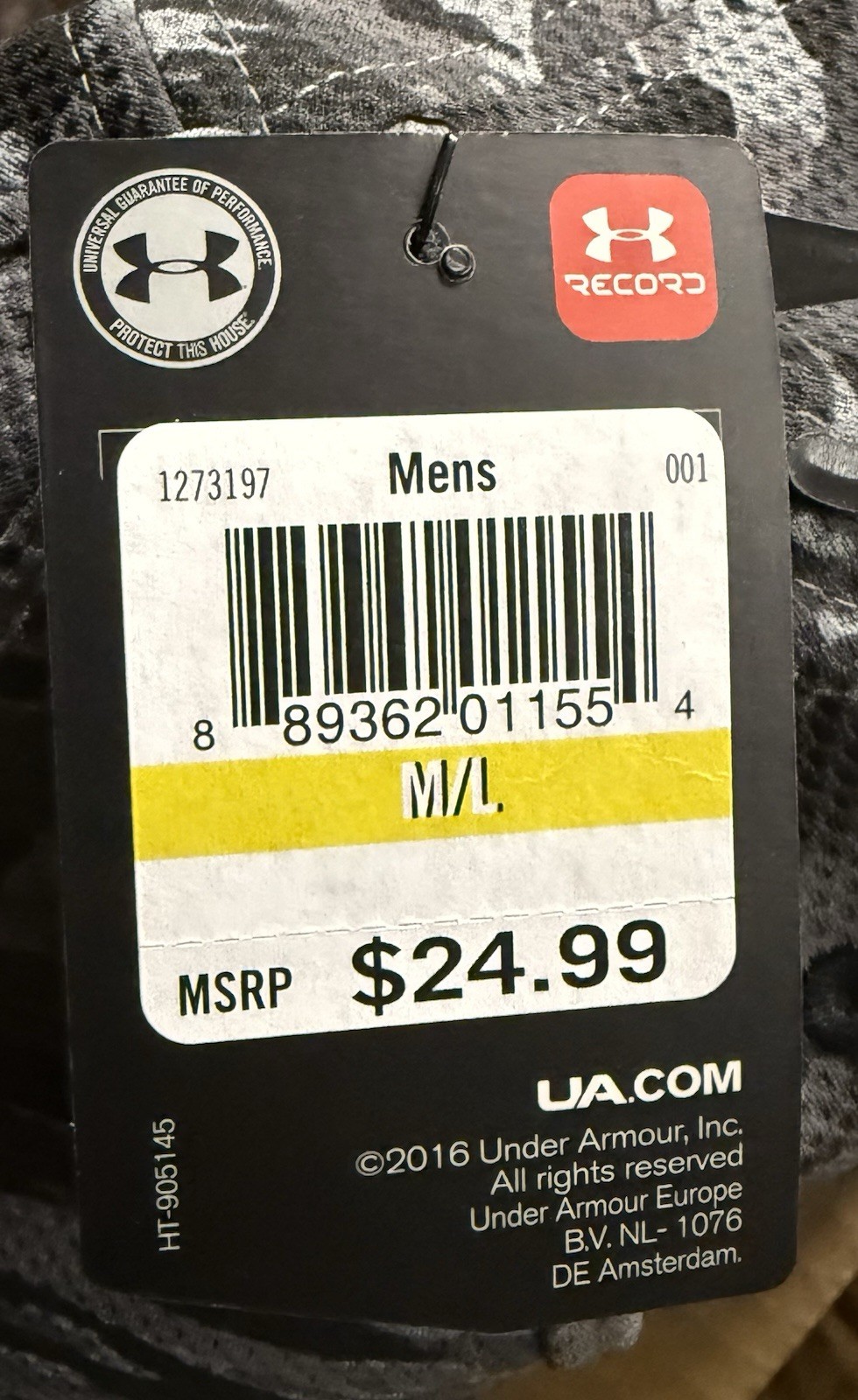 UNDER ARMOUR Camo Men's Stretch Cap HeatGear - BRAND NEW w/tags (MD/L) Great Fit