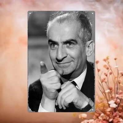  Louis De Funes ''Faites Sauter La Banque'' Movie Wall Tin Metal Signs Home Décor