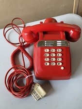 Telephone socotel s63 rouge numérique ptt france Télécom 