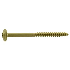 5/16 x 4" Star Drive Tan Lag Saberdrive Screws Bulk Box (30 pcs.)