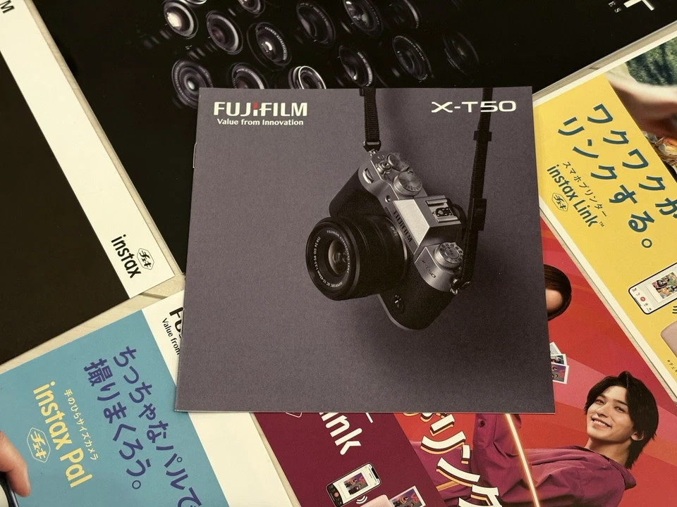 FUJIFILM Japanese Camera Catalog Lot Instax X-T50 X-Mount X-M5 Evo Link Japan - Image 2 of 4