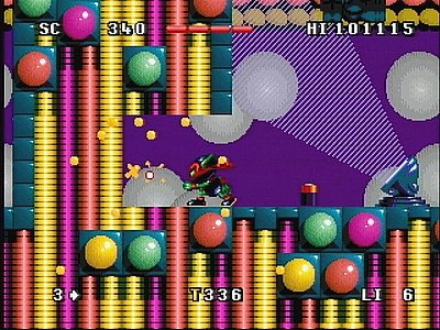 Zool: Ninja of the "Nth" Dimension (Nintendo Game Boy, 1993)