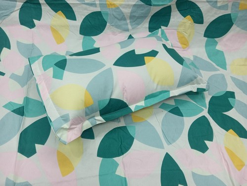 Luxury Sheets Set Queen Size 5pc with Pillow Covers & Cushions Glace Cotton. - Picture 7 of 9