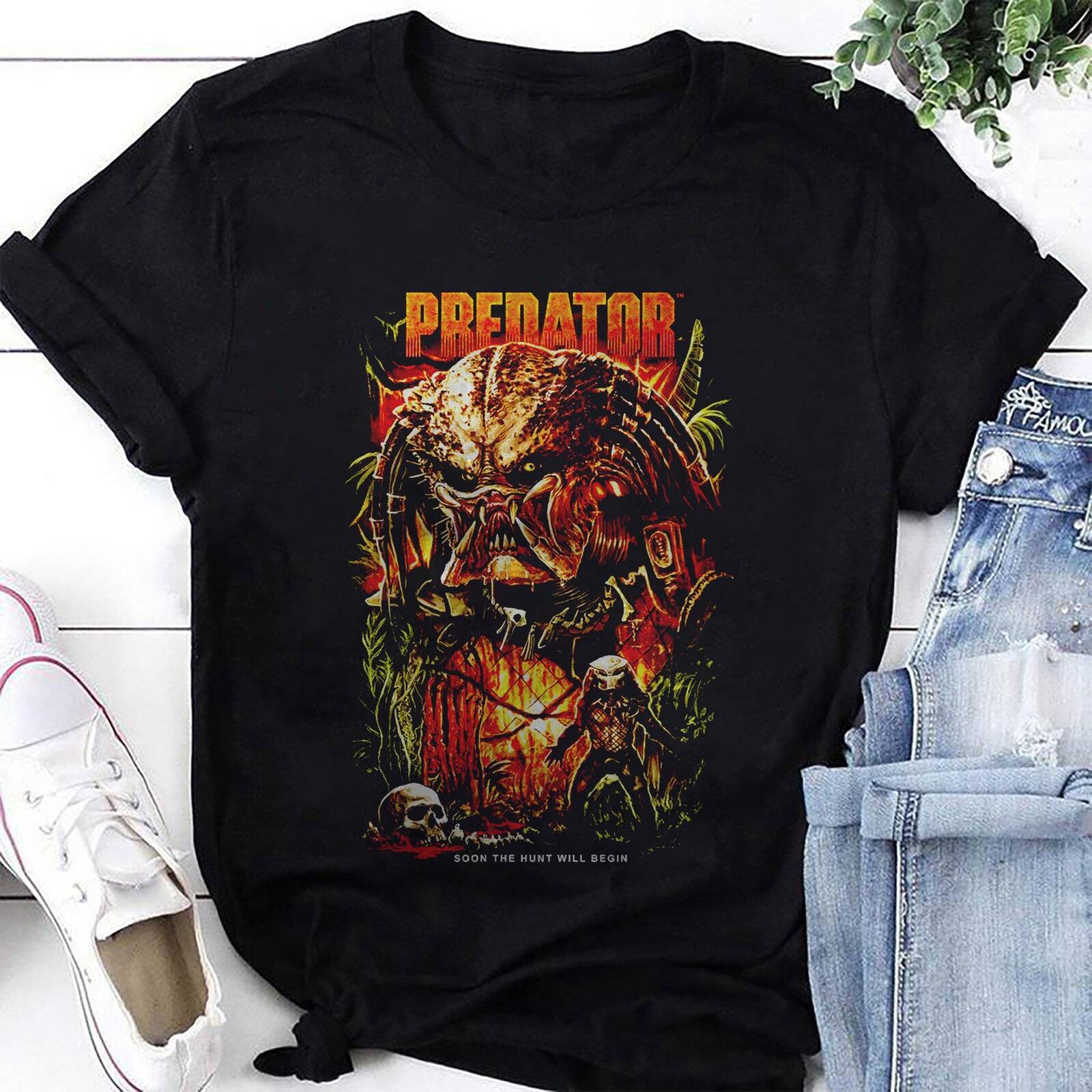 Predator Soon The Hunt Will Begin T-Shirt | eBay