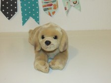 Bearington Collection Tanner Plush 15" Yellow Labrador Retriever Lab Dog Stuffed