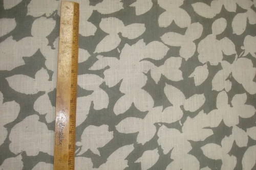 1.75 Yds Clay McLaurin Fabric 100% Linen Canopy Mineral for Pillows 55" x 63" image 2