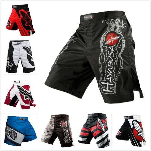 New Summer MMA hayabusa Fight Shorts Grappling Kick Boxing Cage Fighting Shorts