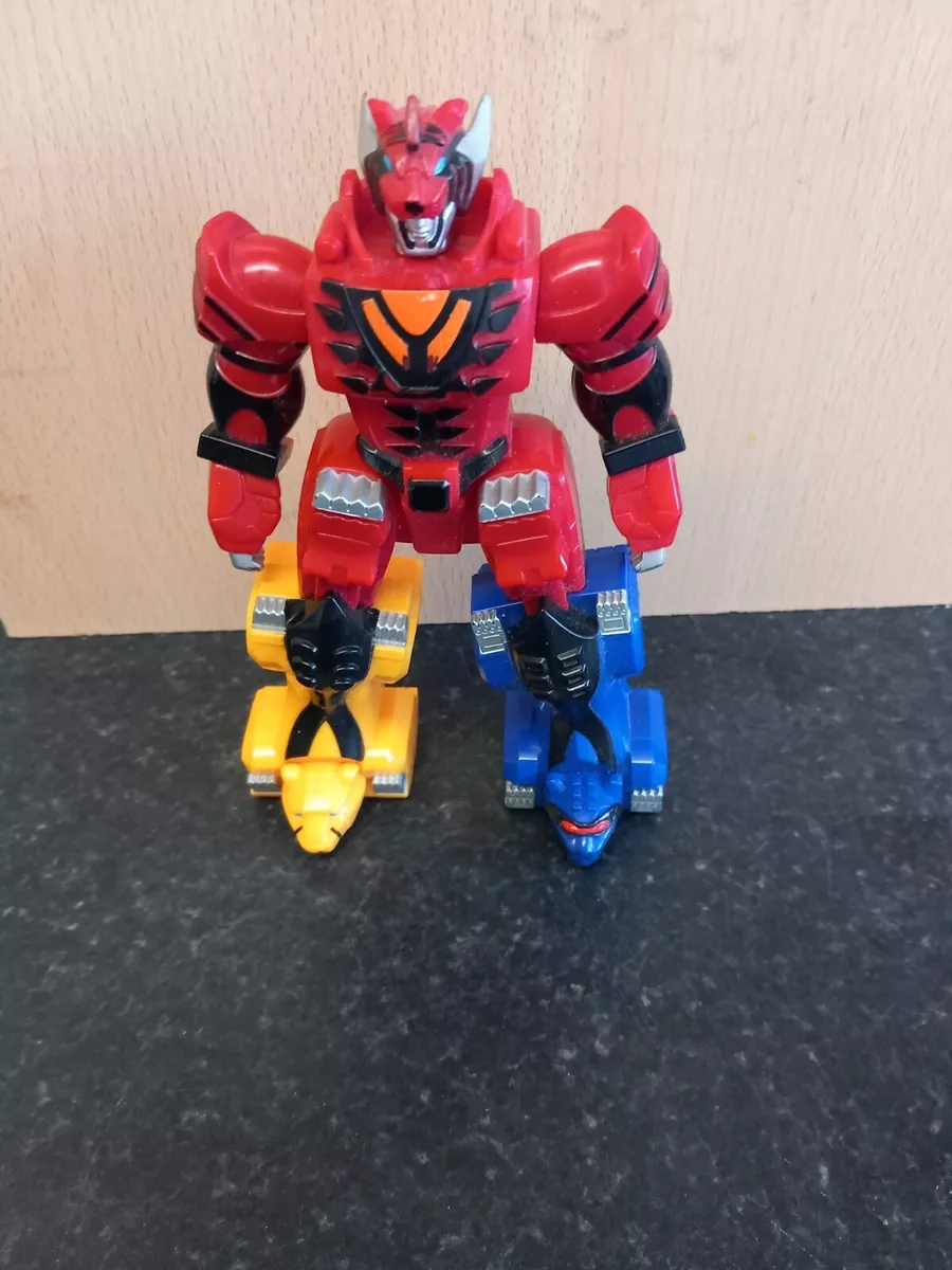 Power Rangers Jungle Fury Megazord 2007 Bandai 16cm RETRO TOY Collectible