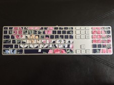 Vintage Supreme Floral Print Apple Keyboard A...