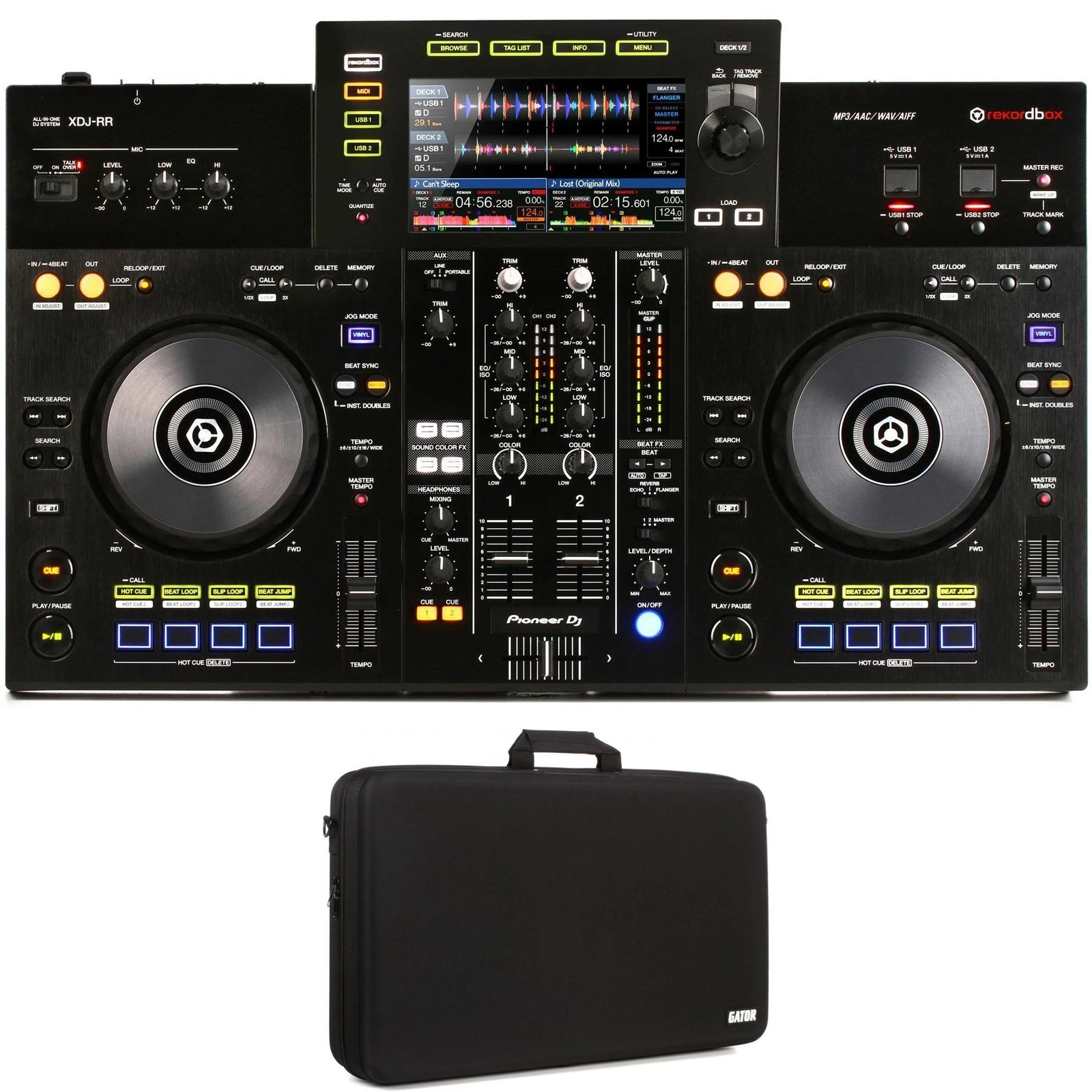 DJ機材 Pioneer DJ - XDJ-RR XDJ-RR 2-channel all-in-one DJ system (black) - Pioneer DJ