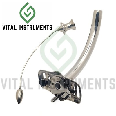 Chevalier Jackson Tracheostomy Tracheal Tube 9mm ENT Instruments