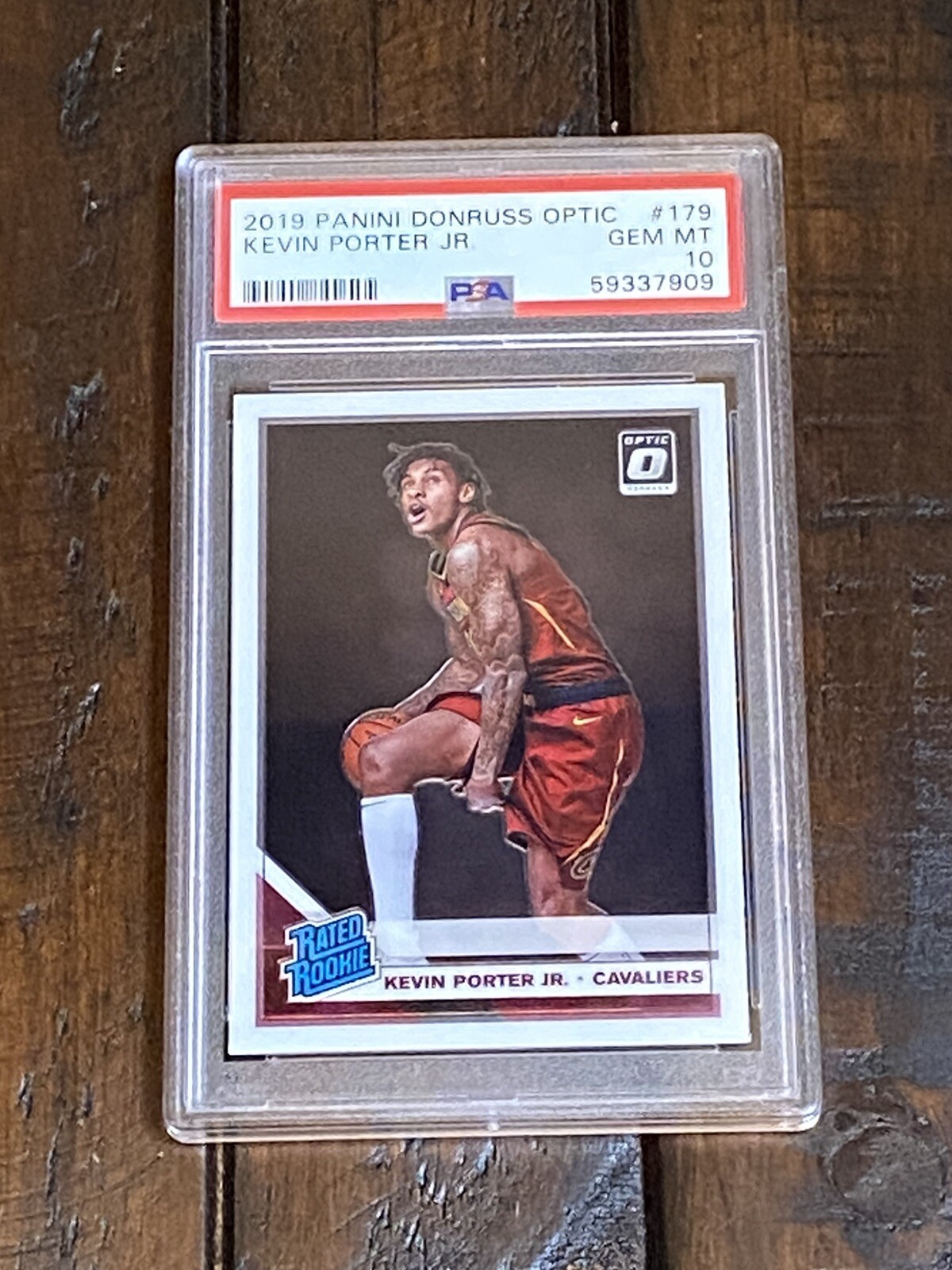 2019 Donruss Optic Kevin Porter Jr. Rated rookie #179 PSA 10 Gem mint Cavs
