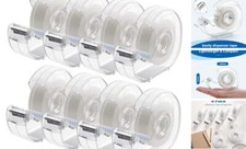Transparent Tape with Dispenser and Refills,Clear Tape for Home,School and