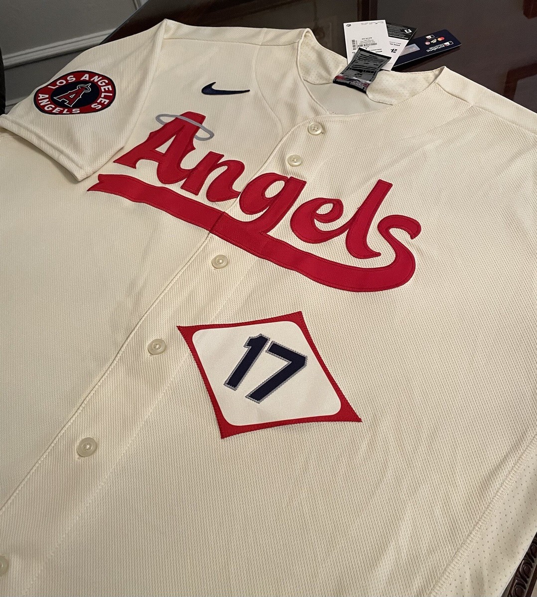 Shohei Ohtani #17 LA Angels Nike Authentic On-Field City