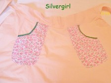 Vintage New Gently Used Aprons Pink Green Orange Blue Red Flower Ruffle Gingham