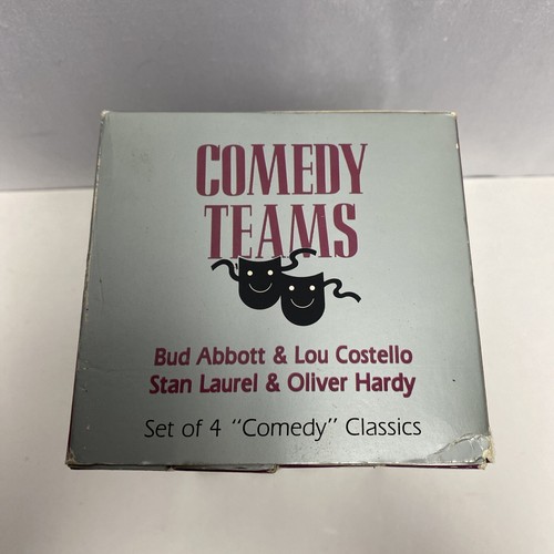 Comedy Abbott & Costello/Laurel & Hardy Set 4 VHS Tapes Comedy Teams Classics - Picture 5 of 12