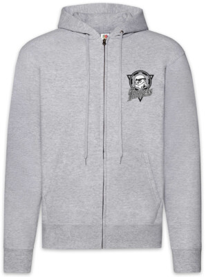 Troopers Logo Zipper Hoodie Dark Star Stormtrooper Imperial Logo Guard Wars