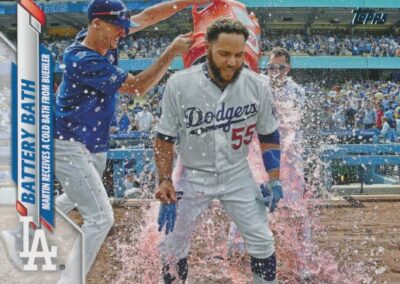 2020 Topps Update #U-284 RUSSELL MARTIN / WALKER BUEHLER - Los Angeles Dodgers