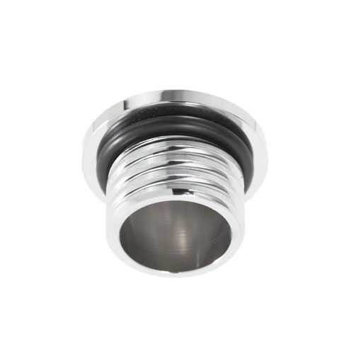 Chrome Gas Tank Cap Vented Fuel Cover Fit For Sportster XL 883 Dyna Touring - Picture 5 of 5