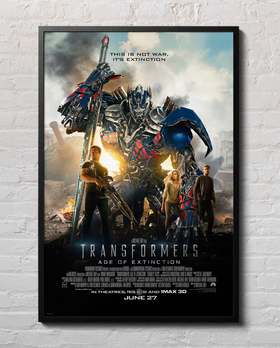 Transformers age of extinction movie poster deals