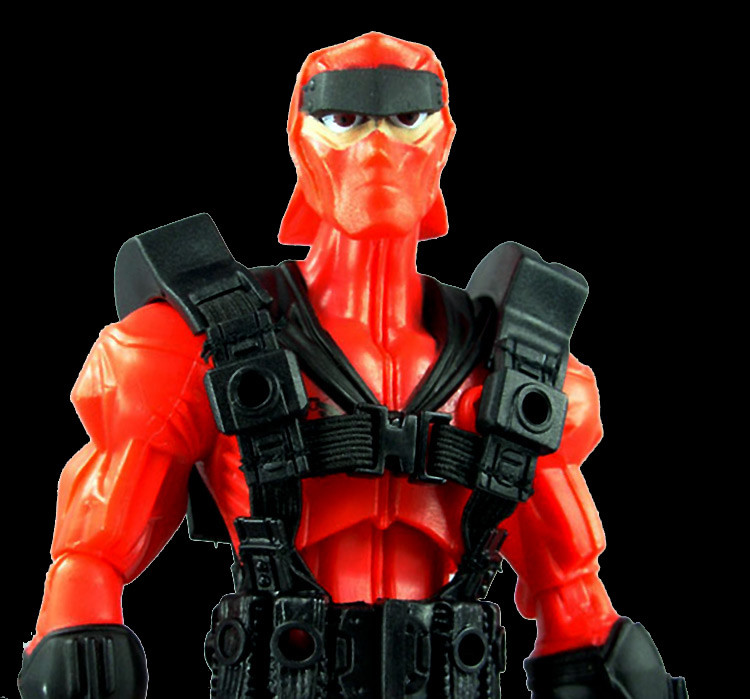 Hasbro Sigma 6 “Cobra Red Ninja” Para Drop GI Joe Convention