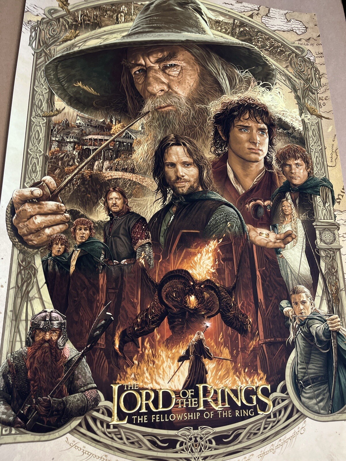 RUIZ BURGOS - THE LORD OF THE RINGS: THE FELLOWSHIP OF THE RING