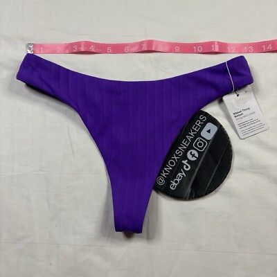 Lululemon High Waisted Bikini Bottoms Lululemon Ribbed Thong Swim