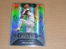 2023 Panini Chronicles JIM PALMER CRUSADE HYPER PRIZM ORIOLES /75 M6006