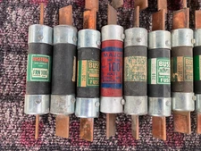 4  BUSS BUSSMAN NON 100 & FRN 100 AMP 250 Volts MAIN FUSE PANEL LOT ALL *TESTED*