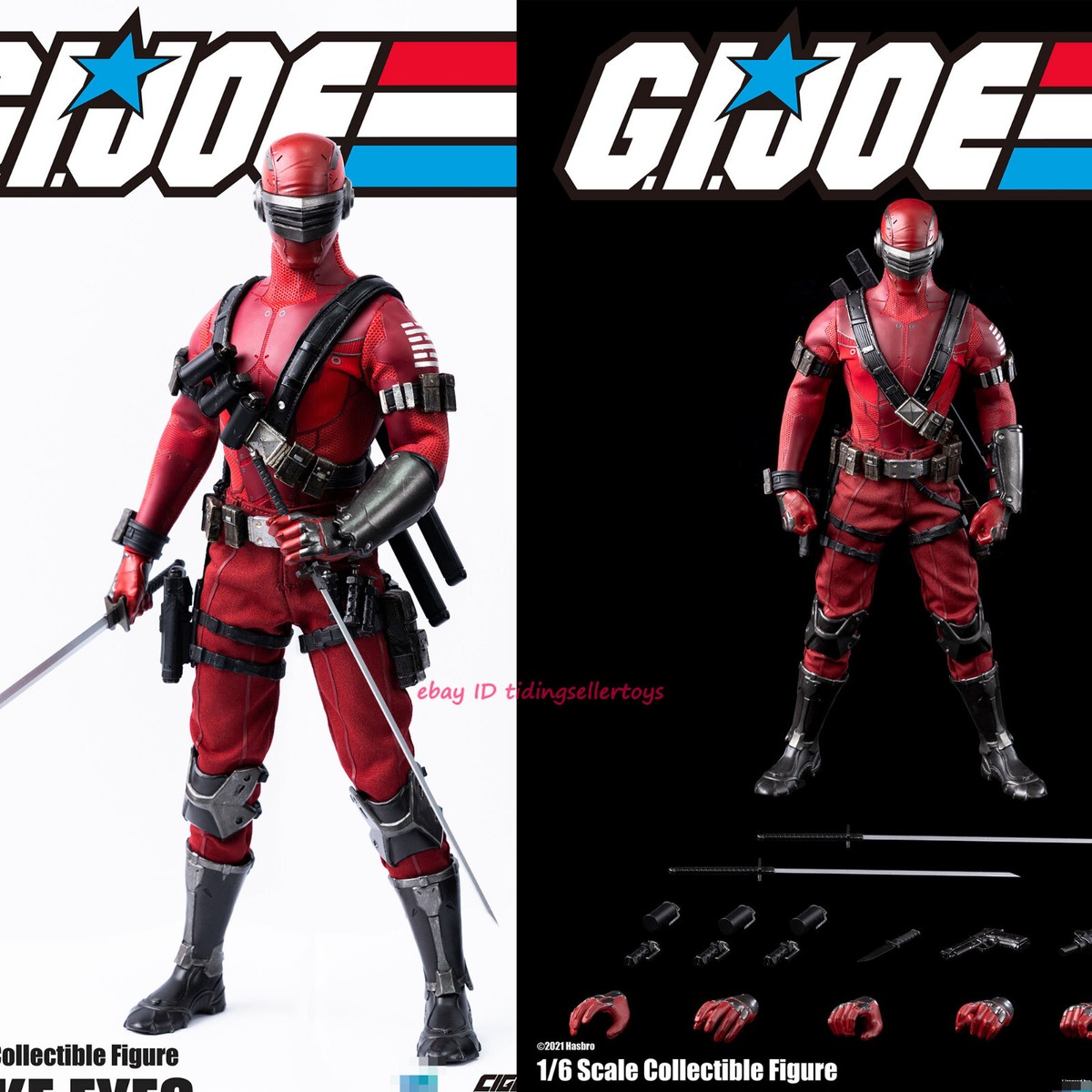 Threezero スリーゼロ　G.I.ジョー 1/6 スネークアイズ デッドゲ G.I. Joe1/6 Snake Eyes (Deadgame) – threezero store
