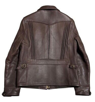 Y'2 Leather Deer Skin Sports Leather Jacket Size 38 Color Y'2 Leather Deer Skin Sports Leather Jacket Size 38 Color