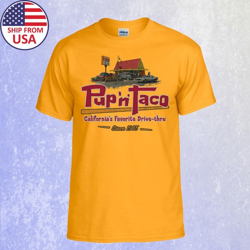 T-shirt Homme Eastern Airlines – Jaune Vif – Tailles S à 5XL – 100% Coton – Neuf Avec Étiquettes