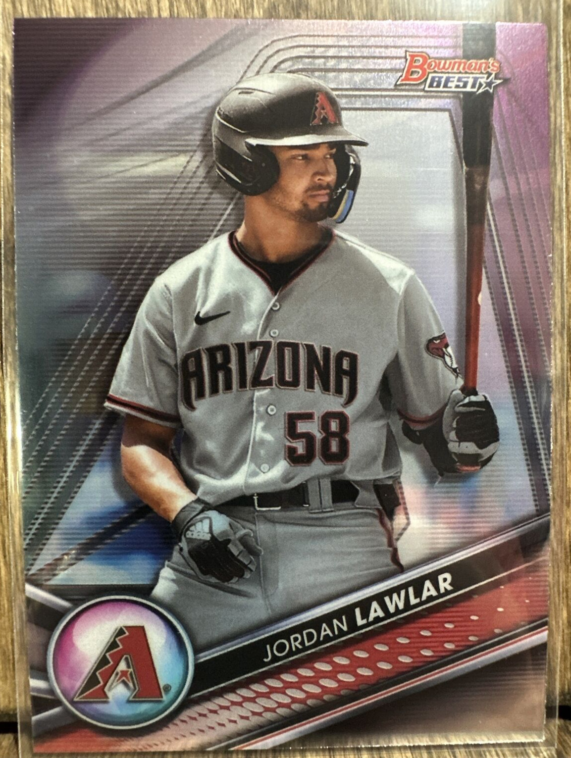 2022 Bowman's Best Jordan Lawlar #TP-4 Arizona Diamondbacks Baseball Rookie ⚡️