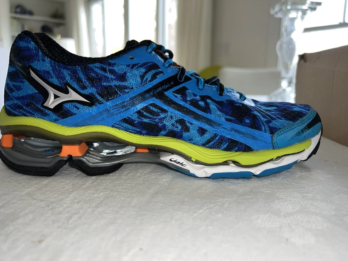 WAVE CREATION 15 RUNNING SHOES MENS SIZE 7 Blue, Lime | eBay