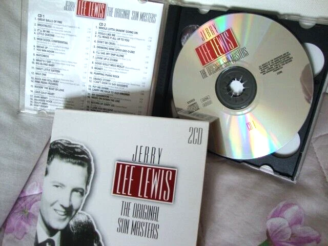 JERRY LEE LEWIS - The Original Sun Masters (Best Of) 2-CD-SET, SCHUBER! W.NEU! - Bild 3 von 4