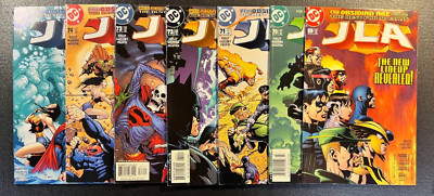 JLA 69 70 71 72 73 74 75 Lot Justice League America V 1 Batman Superman Aquaman