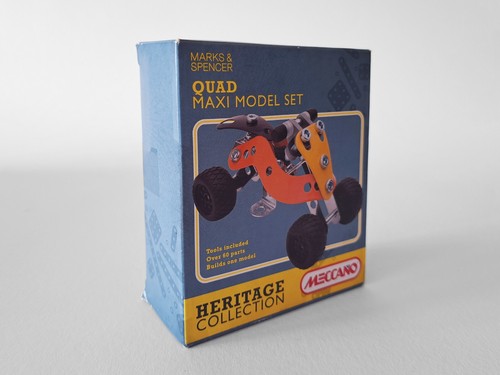 Meccano ~ M&S Quad Maxi Model Set Construction (G319) / Heritage Collection - Picture 2 of 4