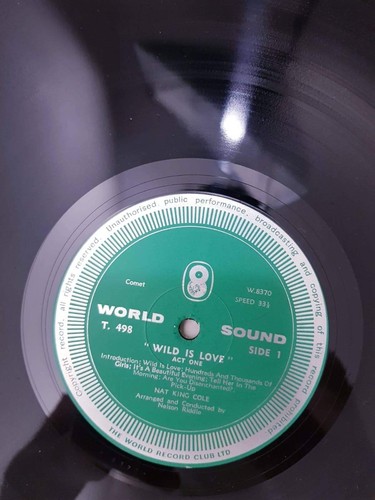 Nat King Cole Wild Is Love Album Lp Vinyl - Picture 8 of 12