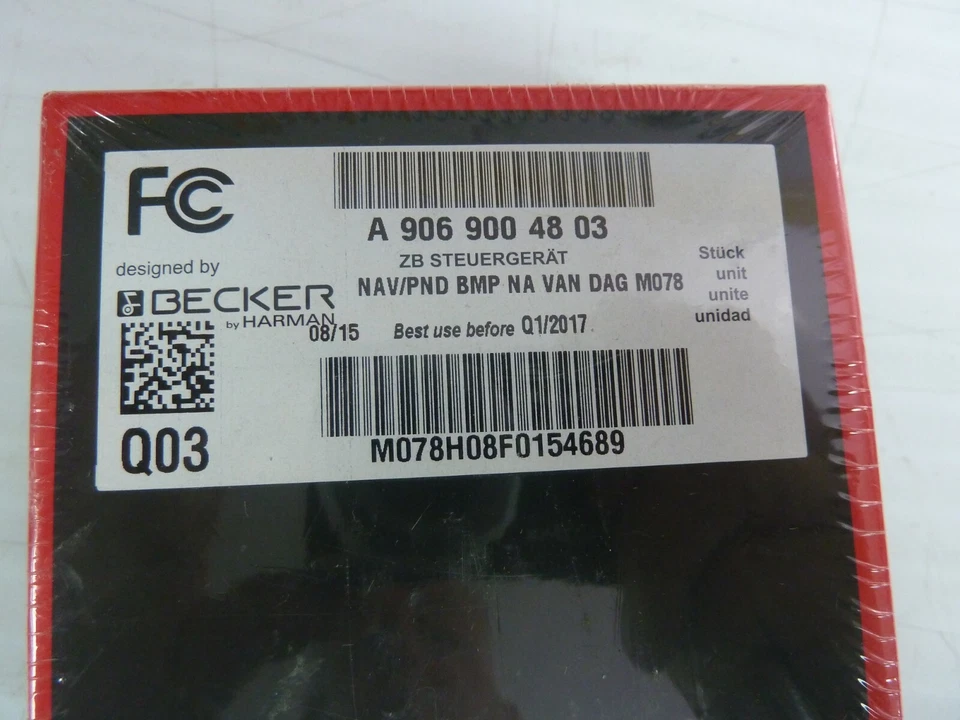 OEM 2013-2016 Mercedes SLK GLK C Class Becker Map Pilot Navigation U.S. 4803 - Image 4 of 4