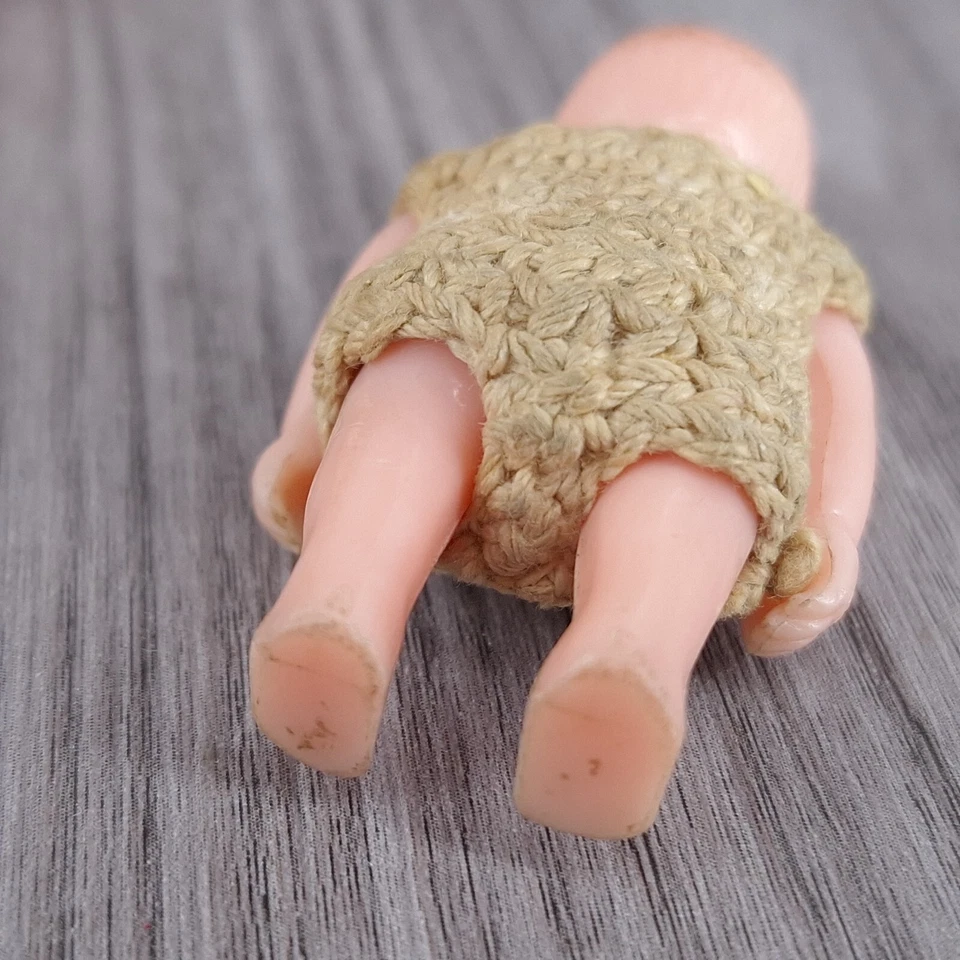 Lote de 3 figuras de juguetes vintage para casa de muñecas bebé Foto 4 de 4