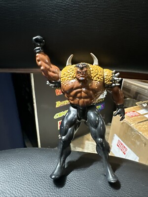 Tusk Vintage Uncanny X-Men X-Force Action Figure w Alien 1993 Toybiz 90s Marvel
